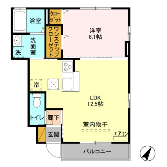 エスポアール東大宮の間取り