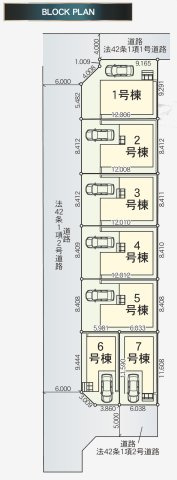東村山市富士見町第21の区画図