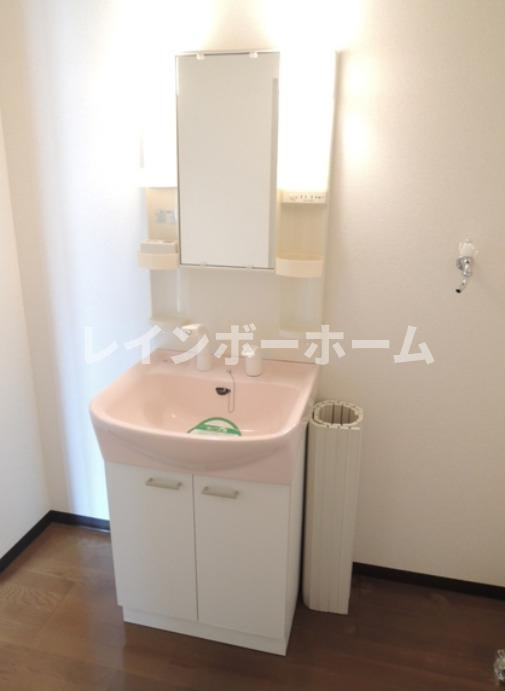 ミルフィーユふじみ野壱番館の独立洗面台