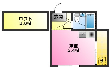 アネックス元住吉の間取り|ブレーメン商店街至近で生活便利♪