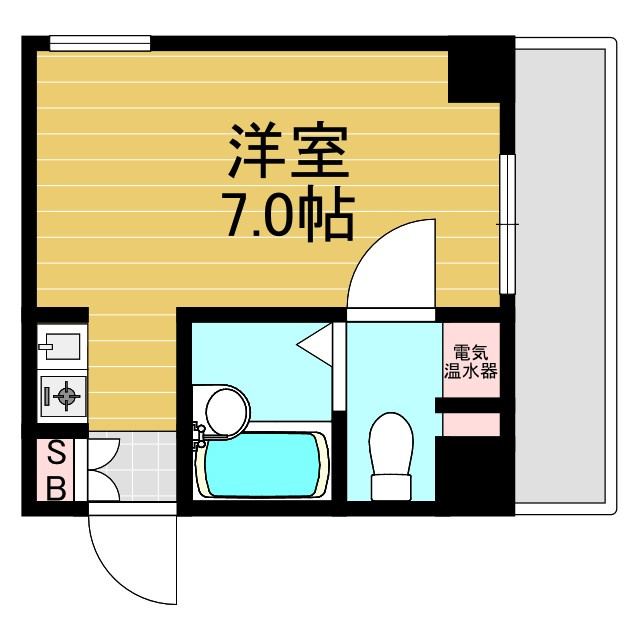 東三国エンシンビルの間取り