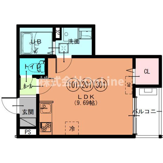 【間取り】 | F＋style八尾西山本町2号館