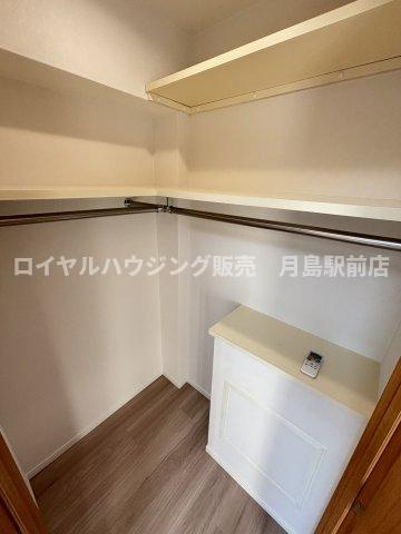 ☆寝室のウォークインクローゼット☆