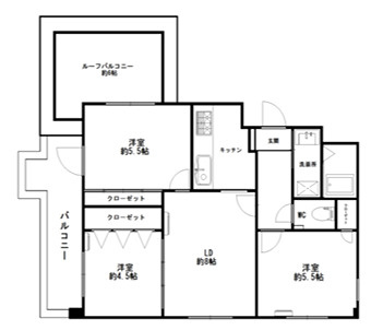 本山アネックスの間取り