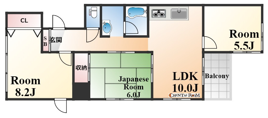 エクセレンス御影の間取り