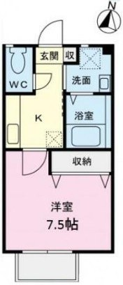 セレーナ上本郷B棟の間取り