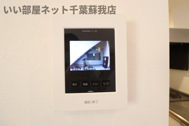 morning hills蘇我(モーニングヒルズソガ)のセキュリティ|TVモニターホン付きでセキュリティ面も安心！