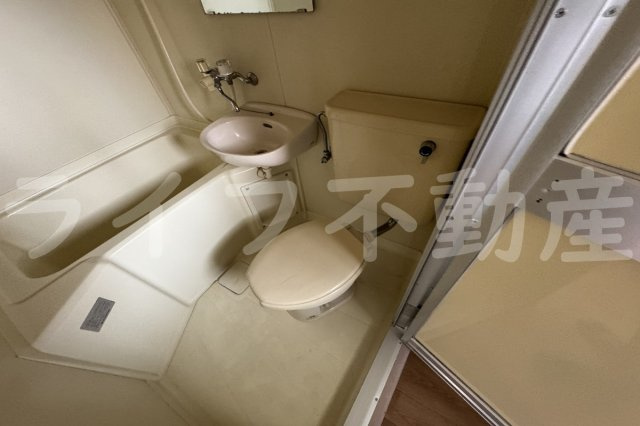 岩崎ハイツP2のトイレ|シンプルで使いやすいトイレです