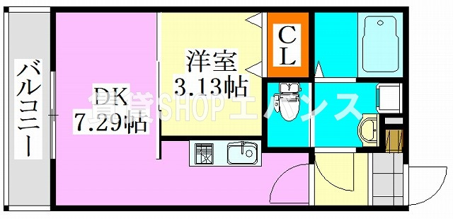 【間取り】 | Luna Tsudanuma