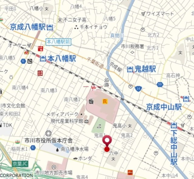 カーサ　セレーナの地図|★案内図★