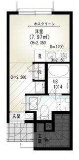 【間取り】 | ソルナクレイシア蒲田 | 間取りです。