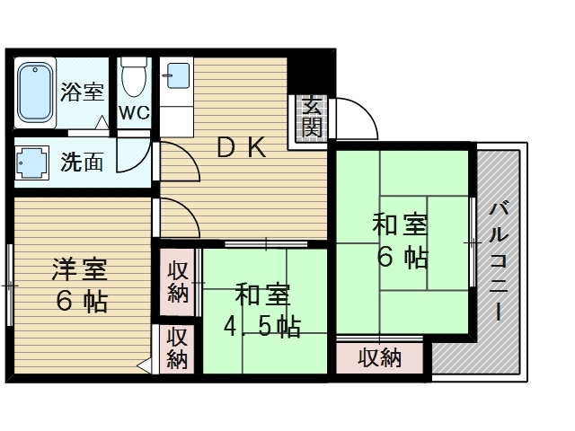 大阪市東淀川区下新庄６丁目のマンション
