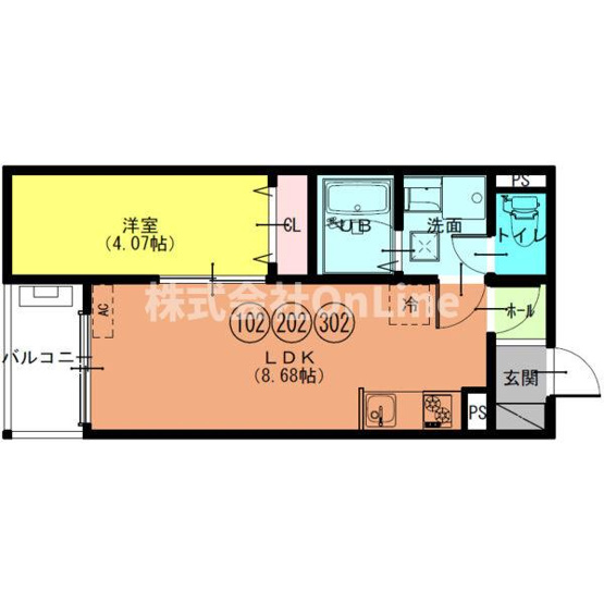 【間取り】 | F＋style八尾西山本町1号館