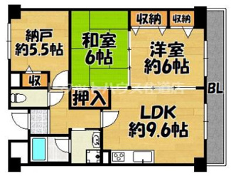 【間取り】 | アムール新石切