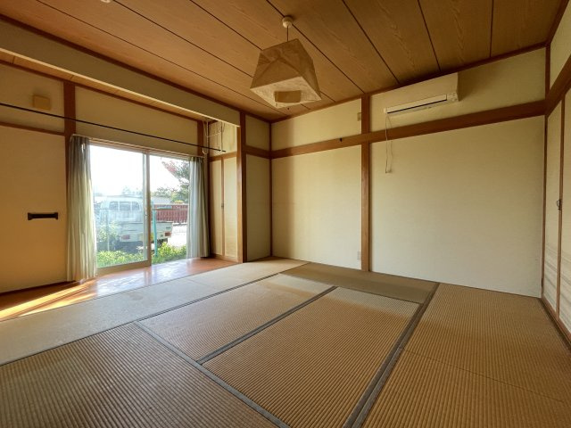 中古戸建・中古住宅　矢吹町中町　矢吹小・矢吹中の和室|広縁つきの和室8帖！