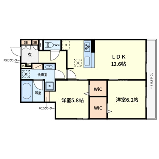 【間取り】 | Speciale上住吉 | Speciale上住吉　間取り