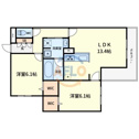 【間取り】 | TORISIA上住吉　間取り