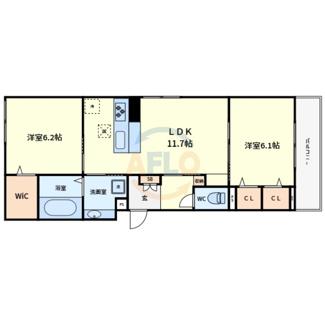 【間取り】 | RETOLIA南住吉 | RETOLIA南住吉　間取り