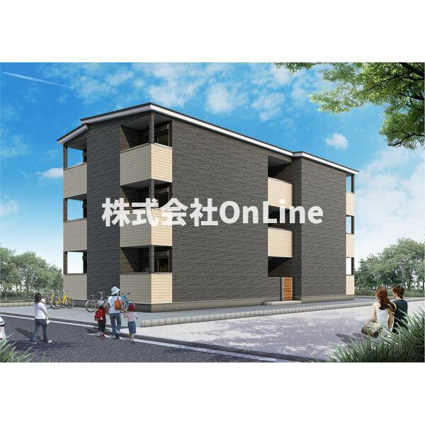 F＋style八尾西山本町2号館の外観パース