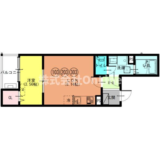 【間取り】 | F＋style八尾西山本町2号館