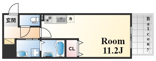 SDグランツ新神戸の間取り