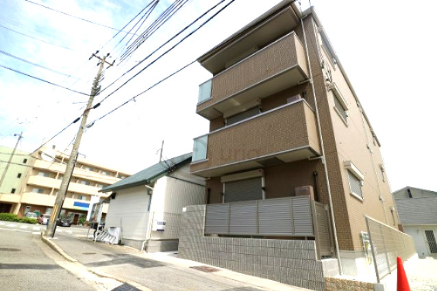 神戸市灘区篠原中町４丁目のアパートの外観
