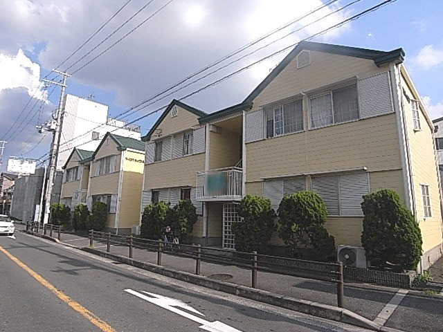 ウイローハイツB棟の外観