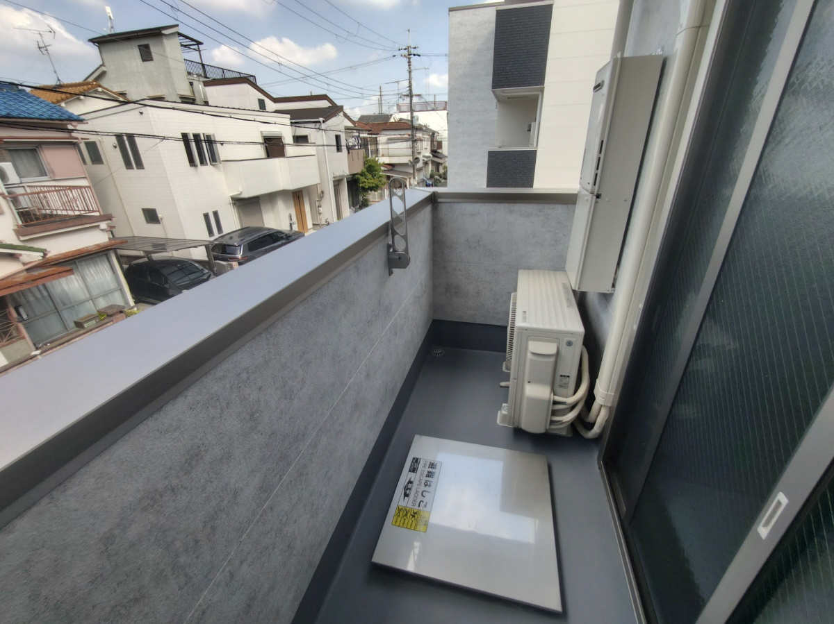 フジパレス上神田Ⅲ番館のバルコニー
