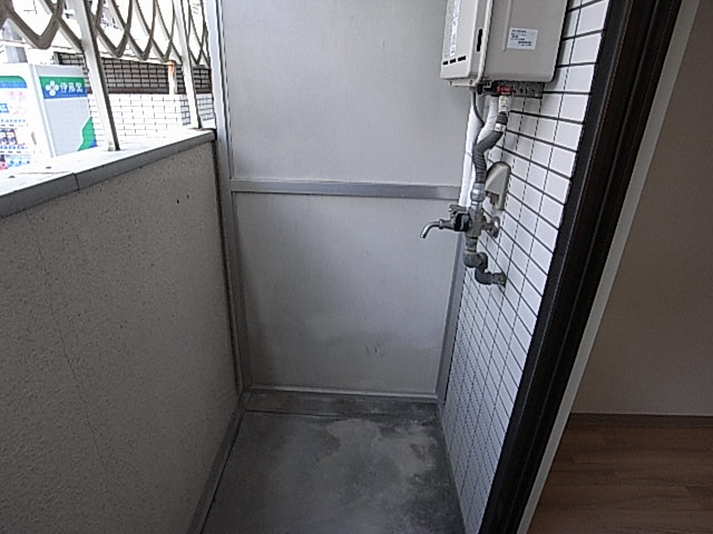 サンシャイン香里園Ⅲのバルコニー