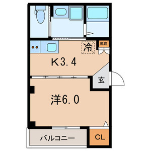 Ｍｅｒｇｒａｃｅ戸越銀座の間取り|間取りです。