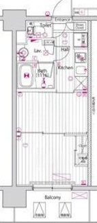 【間取り】 | ガーラ・ヴィスタ大島 | 間取りです。