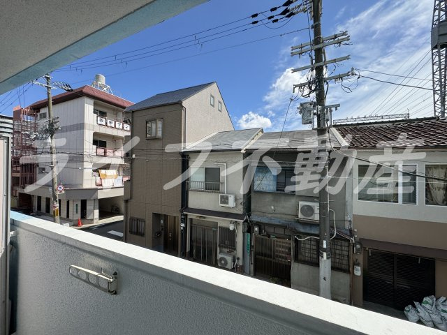 TAIHOメゾン大今里のバルコニー|陽当たり良好なバルコニーです