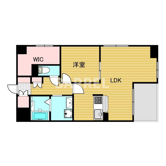 CASSIA江坂の間取り
