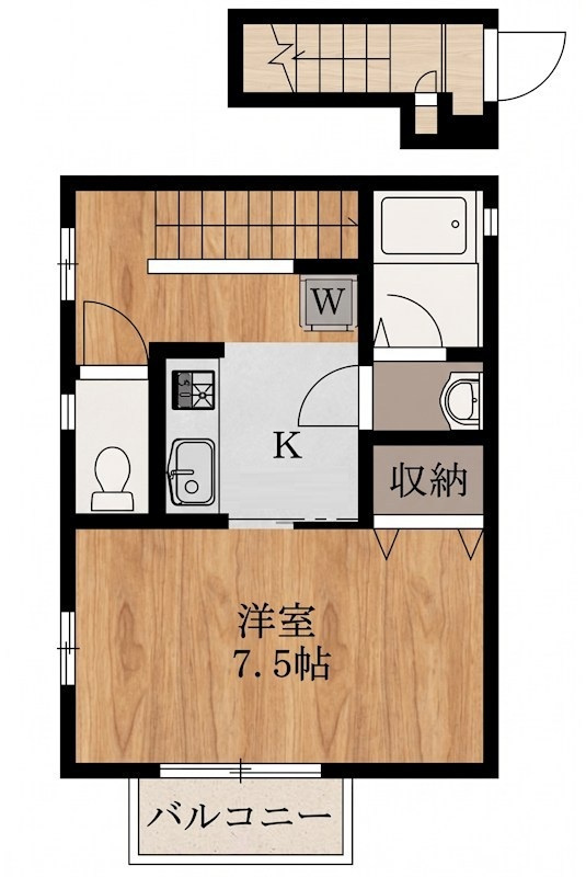 サンドエル中町台Ⅱ の間取り|間取りです。
