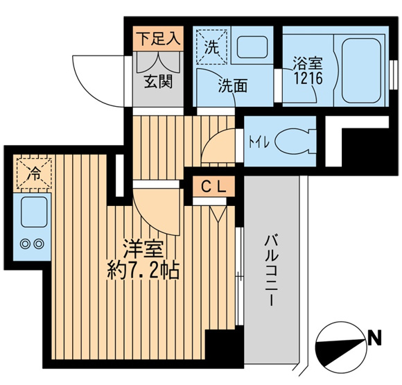 【間取り】 | クリオ戸越銀座弐番館