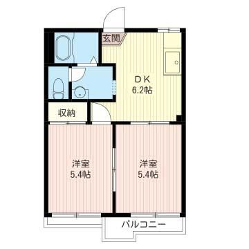 ネオコート狭山の間取り