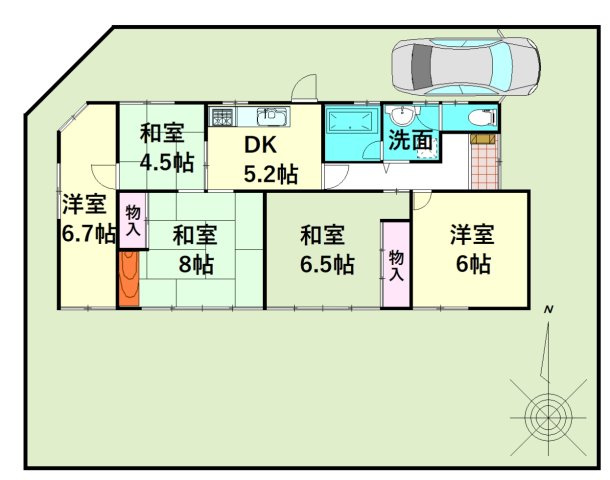 福井市冬野町 中古住宅♪