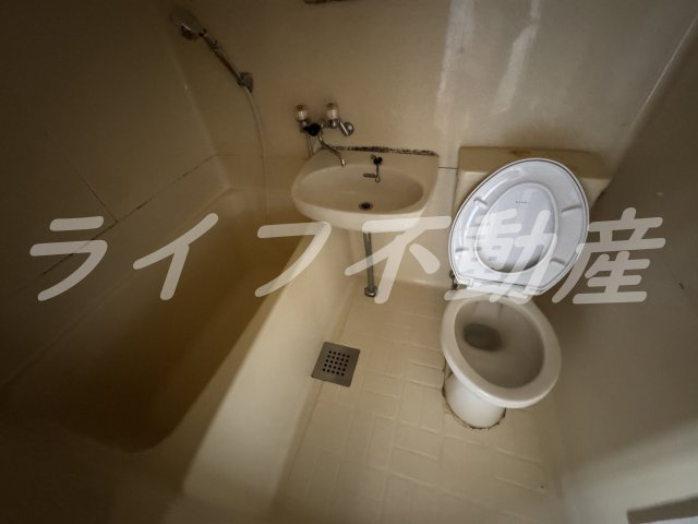 八戸ノ里マンションの浴室|ゆったり過ごせるお風呂です
