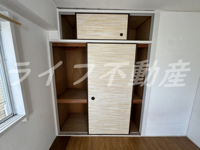 八戸ノ里マンションの収納|大きなスペースがあり、収納には困りません