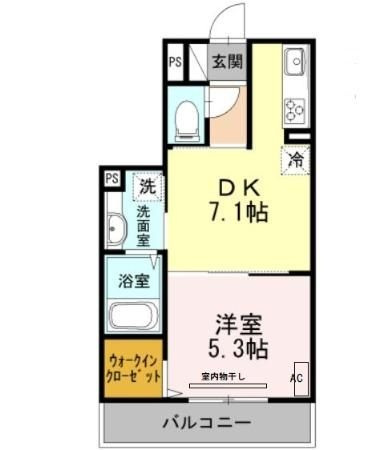 リバーポットの間取り|間取りです。