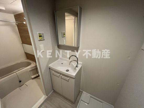 【洗面所】 | Plaisant武蔵小山 | 忙しい朝には欠かせない洗面所です