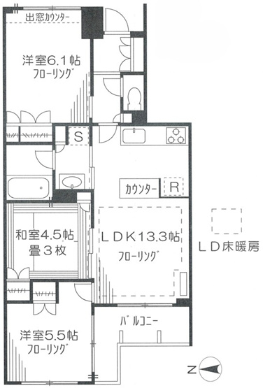 【間取り】 | アデニウム千歳烏山