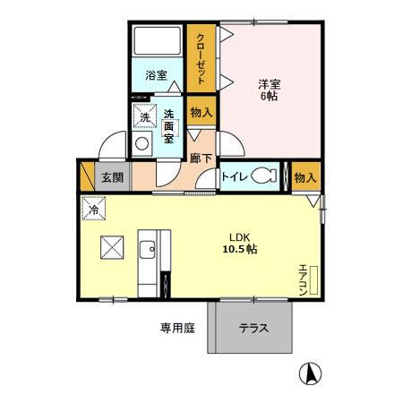 【間取り】 | セピアコート A・B棟