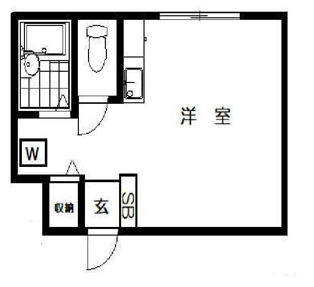 パシフィックハイツの間取り|間取りです。