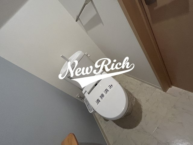伊勢崎市安堀町のアパートのトイレ