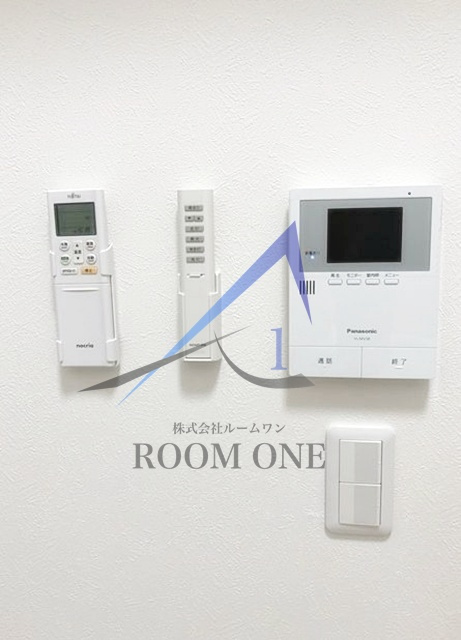 Sun Bloom 中落合 のセキュリティ|モニター付きインターホンです。