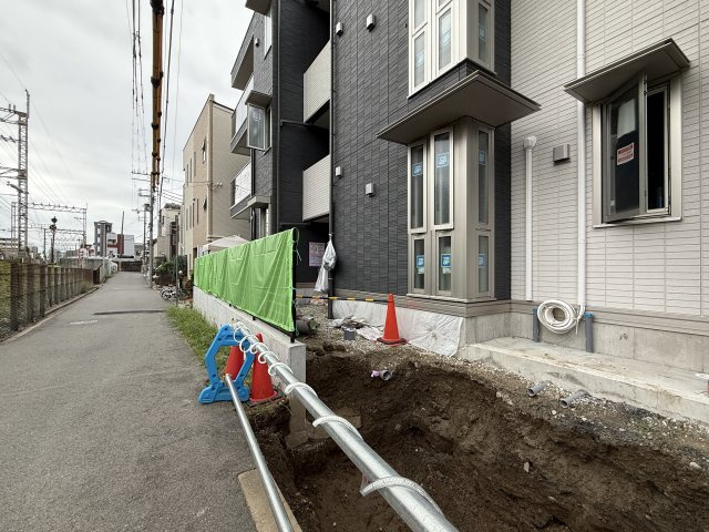 Clashist上住吉のエントランス