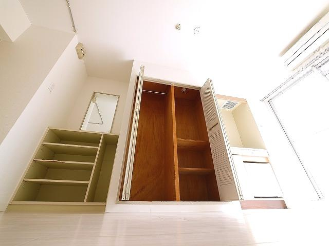 シティパレス21学園前の収納|専用の収納スペースです