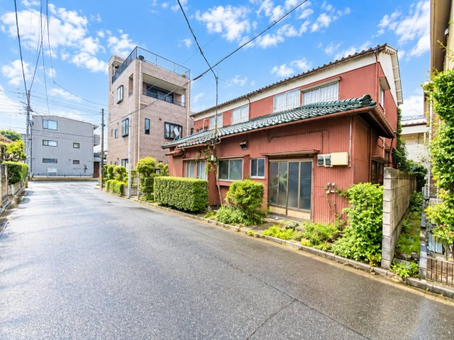末広2丁目　広々土地の前面道路含む現地写真|接道間口も広い！！
デジタル加工した写真です。