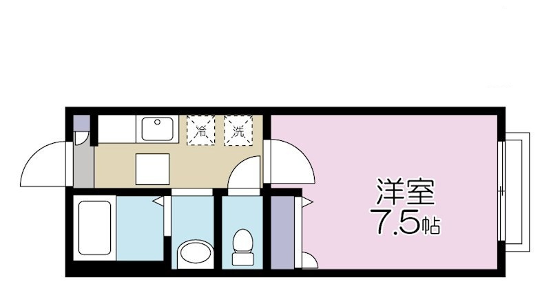 リヴェールの間取り|間取りです。